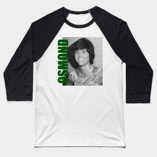 Donny Osmond - New Retro Aesthetic Fan Art Baseball T-Shirt